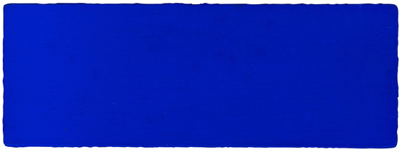 Yves Klein - Monochrome bleu sans titre (IKB 316)
