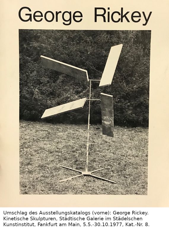 George Rickey - Four Rectangles Broken Line - Weitere Abbildung