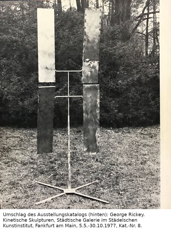George Rickey - Four Rectangles Broken Line - Weitere Abbildung
