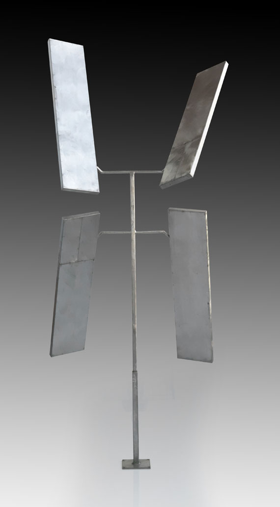 George Rickey - Four Rectangles Broken Line - Weitere Abbildung