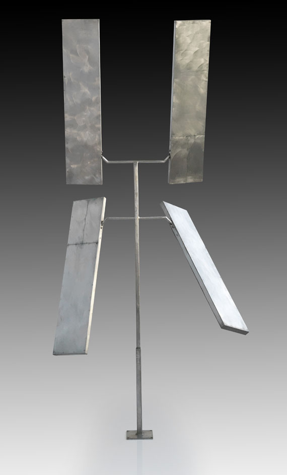 George Rickey - Four Rectangles Broken Line - Weitere Abbildung