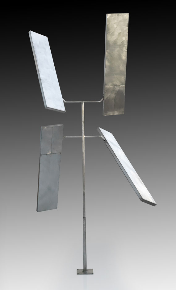 George Rickey - Four Rectangles Broken Line - Weitere Abbildung
