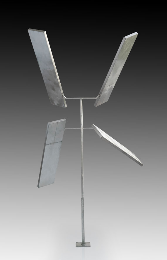 George Rickey - Four Rectangles Broken Line - Weitere Abbildung