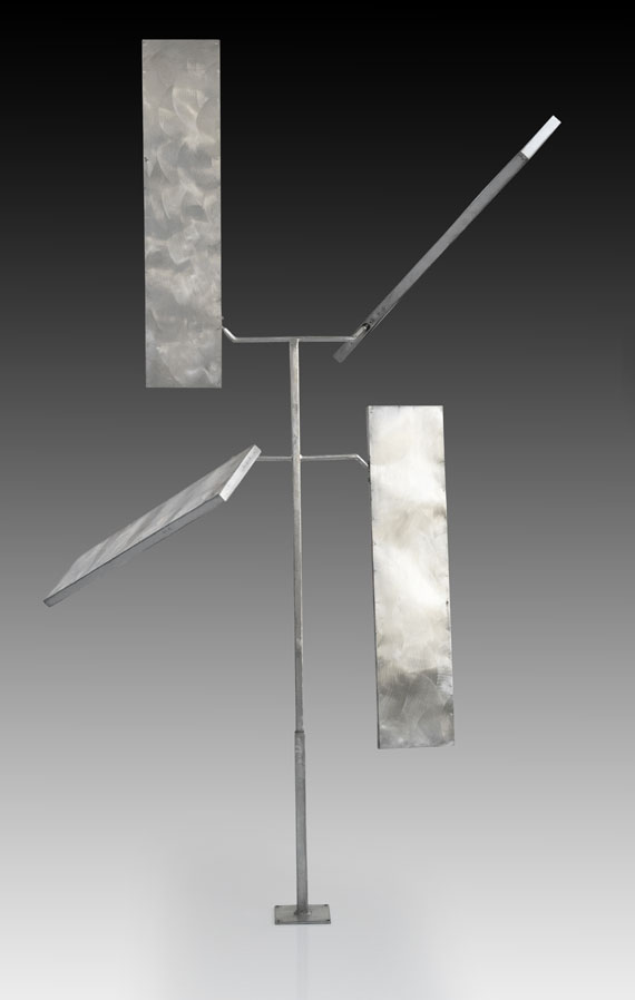 George Rickey - Four Rectangles Broken Line - Weitere Abbildung