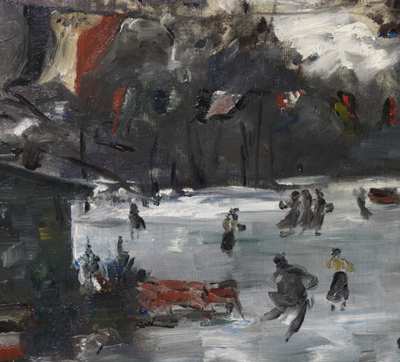 Lovis Corinth - Eisbahn im Berliner Tiergarten - Weitere Abbildung