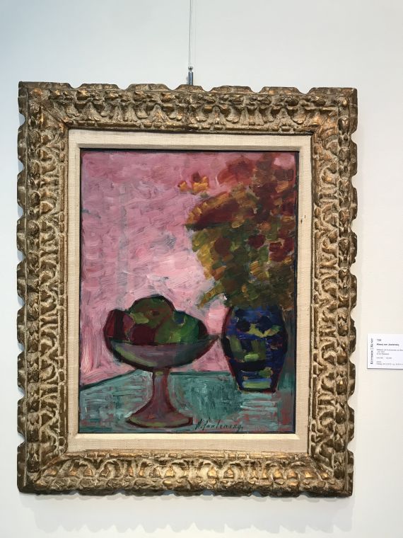 Alexej von Jawlensky - Stillleben mit Fruchtschale und Blumenvase - Weitere Abbildung