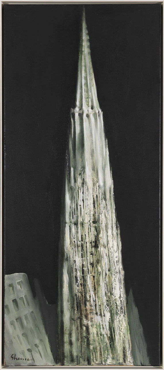 Adrian Ghenie - Ohne Titel (Stephansdom) - Rahmenbild