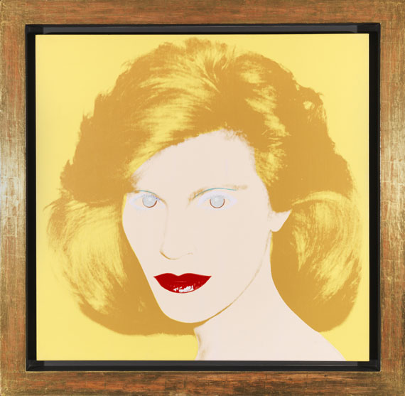 Andy Warhol - Portrait of a Lady - Rahmenbild