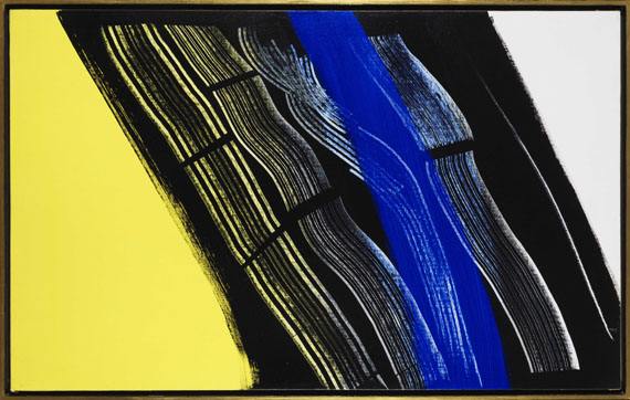 Hans Hartung - T 1970 - H 18 - Rahmenbild