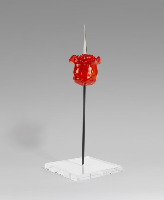 Renate Bertlmann - Discordo Ergo Sum, Knife Rose - Weitere Abbildung