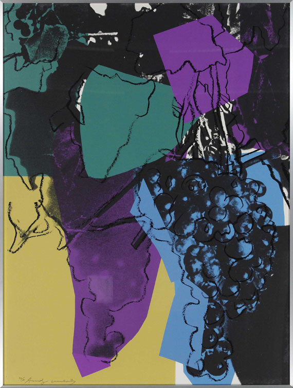 Andy Warhol - Aus: Grapes - Rahmenbild