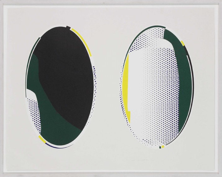 Roy Lichtenstein - Mirror #8 - Rahmenbild
