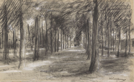 Max Liebermann - Brink (Dorfanger) in Laren