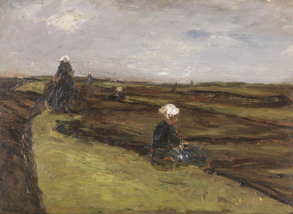 Max Liebermann - "Die Netzflickerinnen"