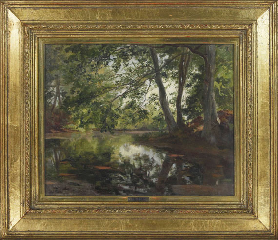 Phillip Röth - Weiher bei Bernried - Rahmenbild