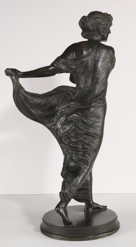 Franz von Stuck - Tänzerin - Rückseite