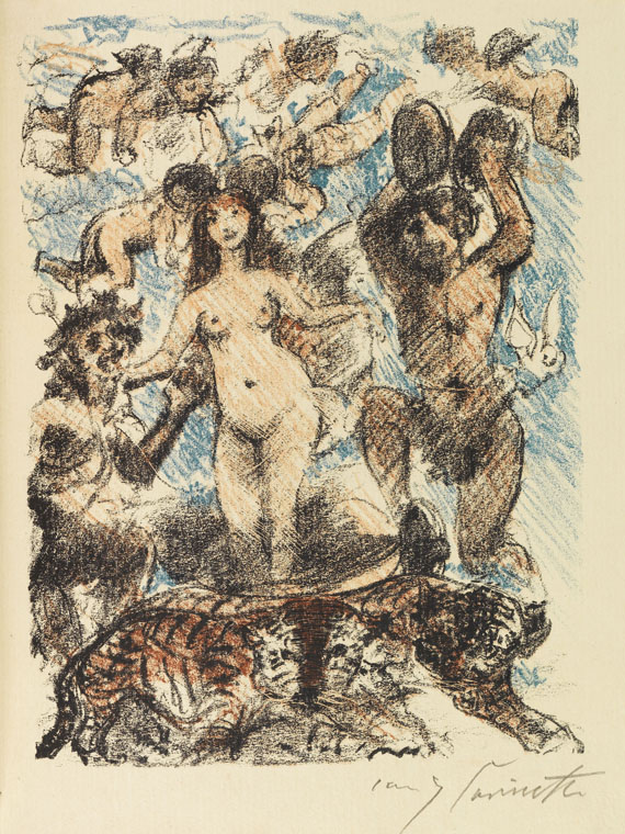 Lovis Corinth - Der Venuswagen - Weitere Abbildung