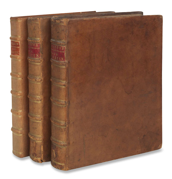 Carsten Niebuhr - Reisebeschreibung Arabien. 3 Bände - Weitere Abbildung