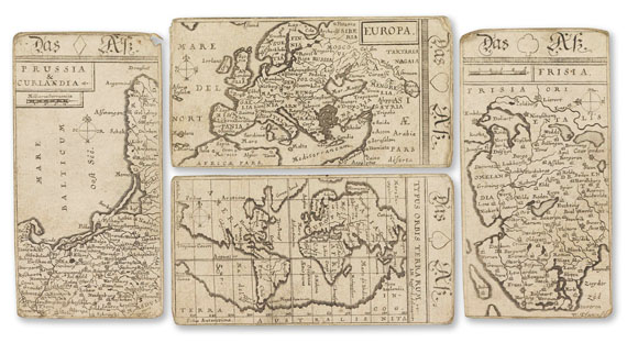 Johannes Praetorius - Geographisches Carten-Spiel von Europa