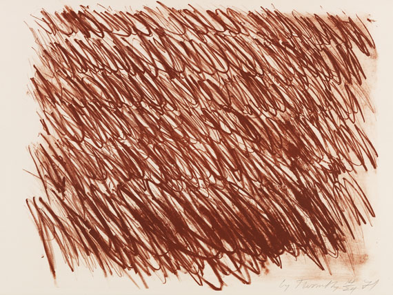 Cy Twombly - Untitled (6 Blätter) - Weitere Abbildung