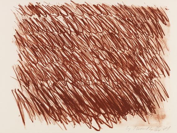 Cy Twombly - Untitled (6 Blätter)