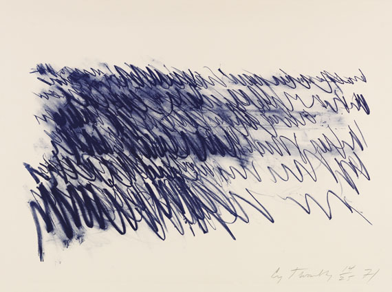 Cy Twombly - Untitled (6 Blätter) - Weitere Abbildung