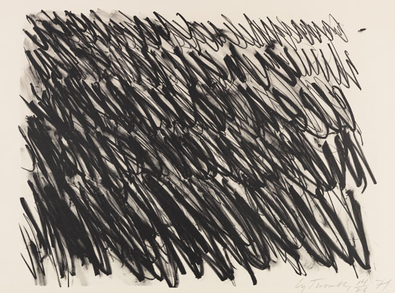 Cy Twombly - Untitled (6 Blätter) - Weitere Abbildung