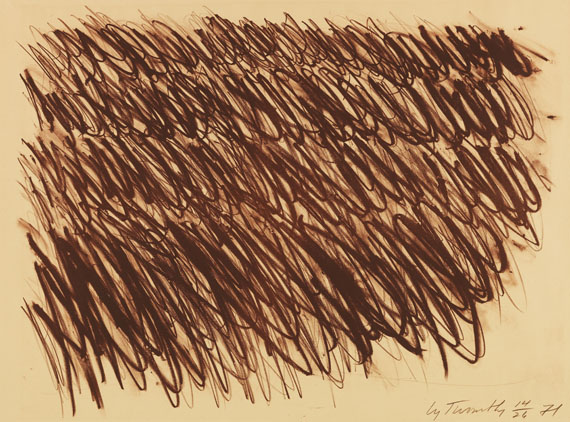 Cy Twombly - Untitled (6 Blätter)