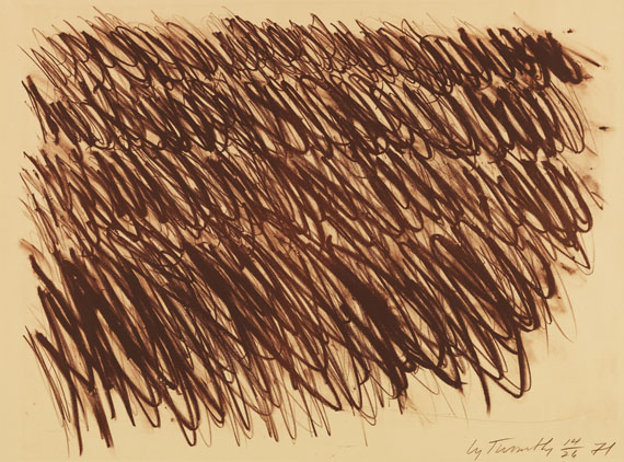 Cy Twombly - Untitled (6 Blätter) - Weitere Abbildung