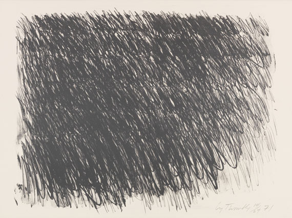 Cy Twombly - Untitled (6 Blätter) - Weitere Abbildung