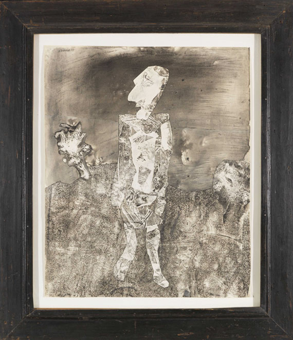 Jean Dubuffet - Promeneur au regard pâle - Rahmenbild