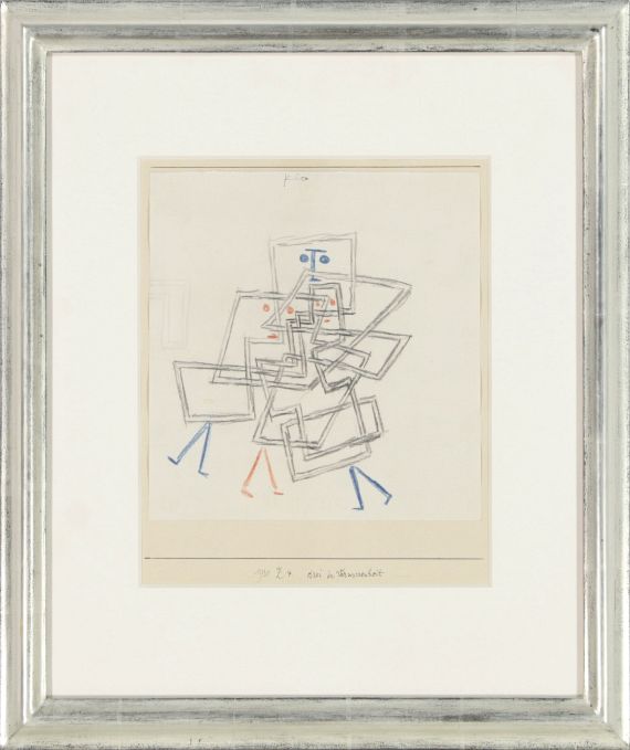 Paul Klee - Drei in Verworrenheit - Rahmenbild