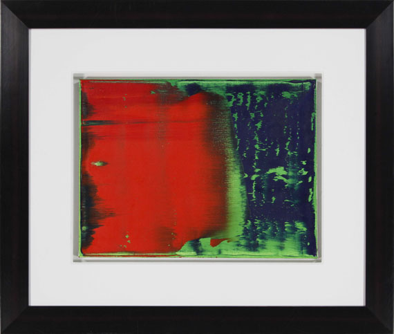 Gerhard Richter - Grün-Blau-Rot - Rahmenbild