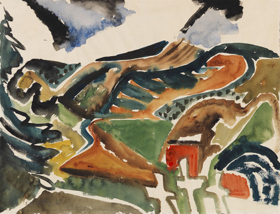 Ernst Wilhelm Nay - Drei Kreuze (Taunus)