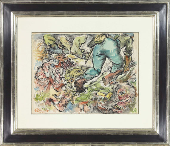 George Grosz - Cain and Abel - Rahmenbild