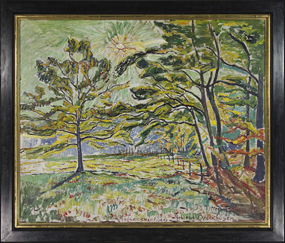 Theo von Brockhusen - Herbstsonne - Rahmenbild