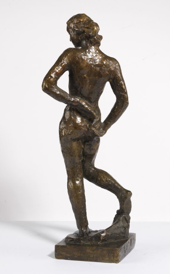 Georg Kolbe - Statuette - Rückseite