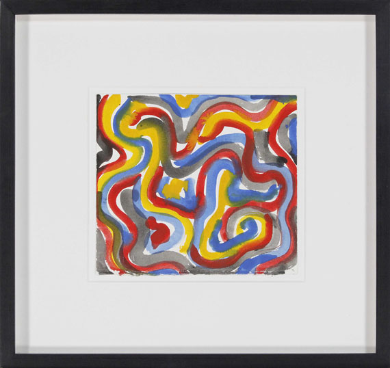 LeWitt - Curvy Brushstrokes