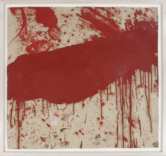 Hermann Nitsch - Wiener Secession - Rahmenbild