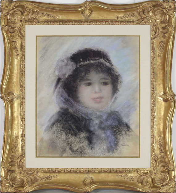 Pierre-Auguste Renoir - Portrait de femme - Rahmenbild