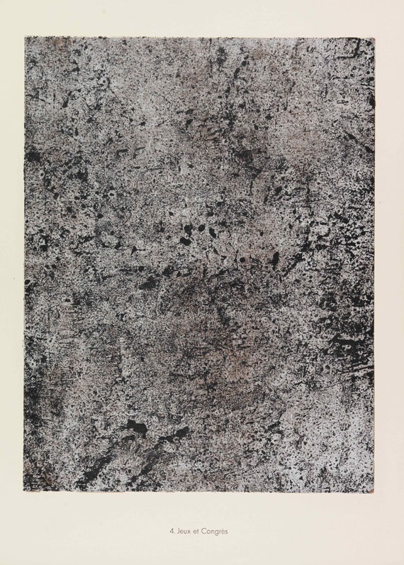 Jean Dubuffet - Cadastre, Mappe 10 Orig.-Lithographien - Weitere Abbildung