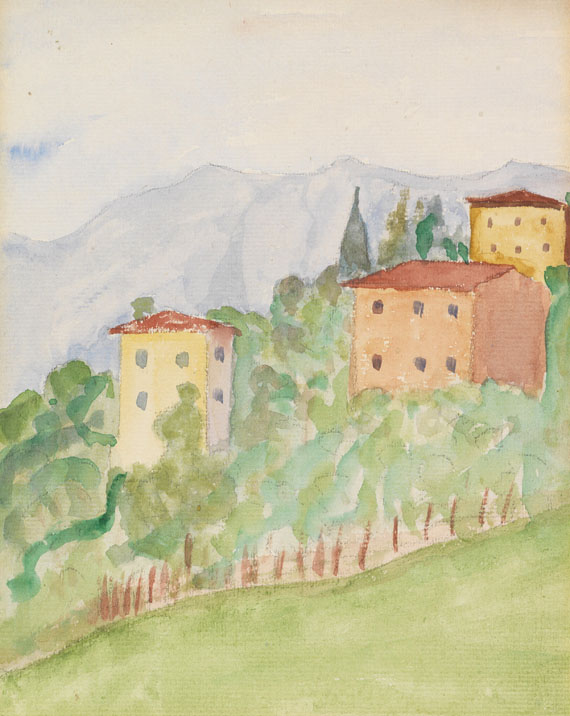 Hermann Hesse - Aquarell