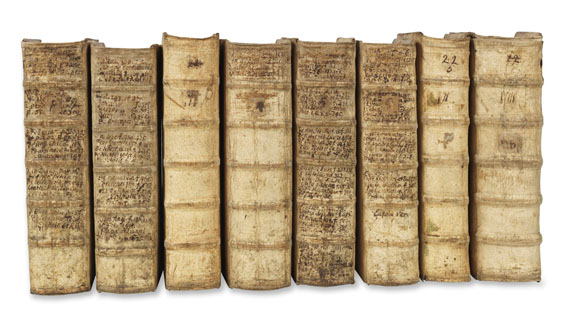 Martin Luther - Bücher und Schriften + Index. 9 Bände in 8