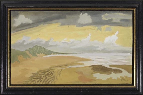 Erich Heckel - Strand Zandvoort - Rahmenbild