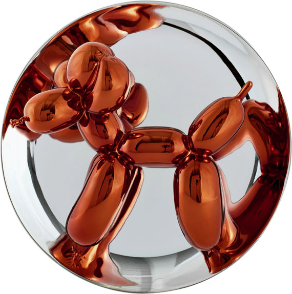 Jeff Koons - Balloon Dogs. Balloon Dog (Yellow). Balloon Dog (Orange). Balloon Dog (Magenta)