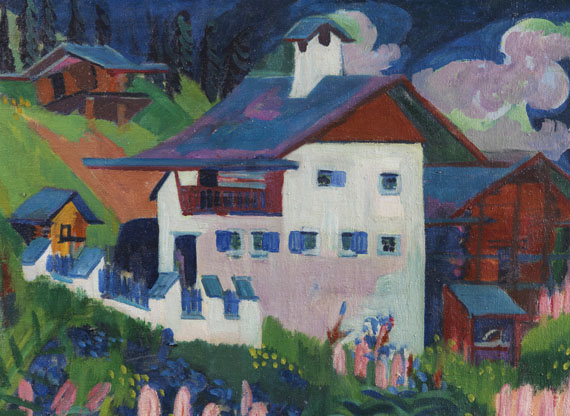 Ernst Ludwig Kirchner - Unser Haus - Weitere Abbildung