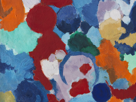 Ernst Wilhelm Nay - Blau bewegt - Weitere Abbildung