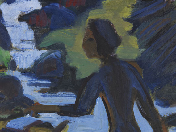 Ernst Ludwig Kirchner - Frau mit Ziege - Weitere Abbildung