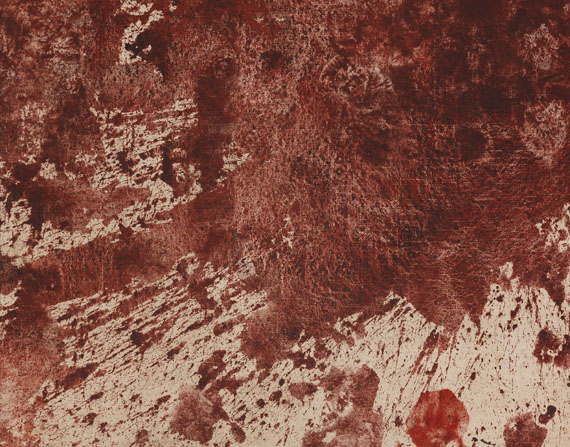 Hermann Nitsch - Ohne Titel (Schüttbild) - Weitere Abbildung