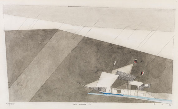 Lyonel Feininger - Under Shortened Sail